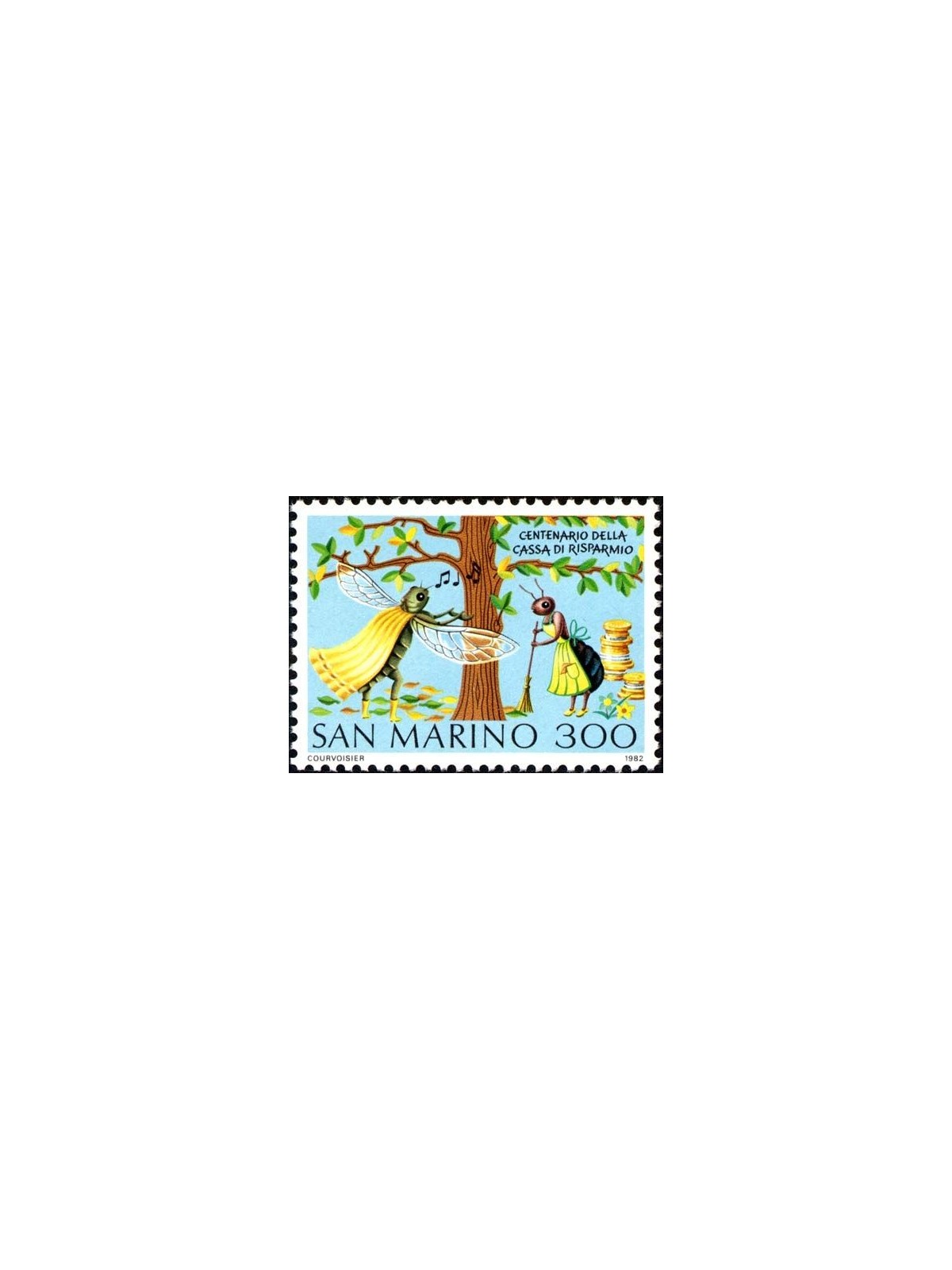 SAN MARINO 1982 Cassa di Risparmio MNH**