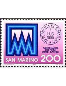 SAN MARINO 1982 First Postal Stationery MNH**