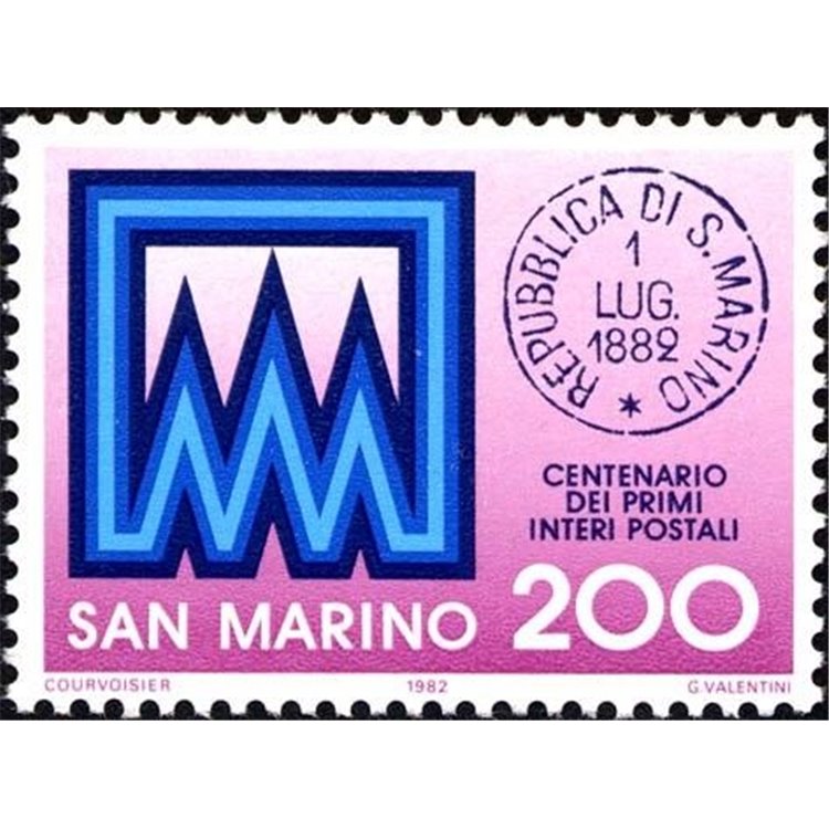 SAN MARINO 1982 First Postal Stationery MNH**