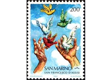 SAN MARINO 1982 St Francis of Assisi MNH**