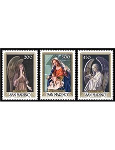 SAN MARINO 1982 Christmas 3v MNH**