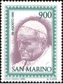 SAN MARINO 1982 Visit of the Pope MNH**