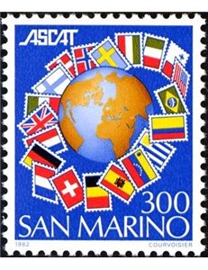 SAN MARINO 1982 Ascat MNH**