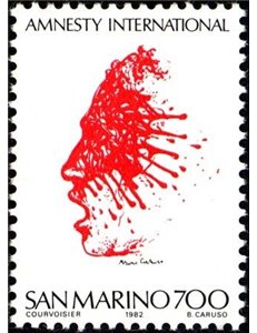 SAN MARINO 1982 Amnesty International MNH**
