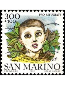 SAN MARINO 1982 Pro rifugiati MNH**