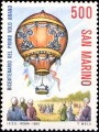 SAN MARINO 1983 Hot Air Balloon Flight MNH**
