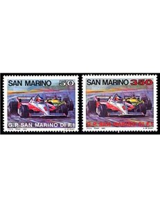 SAN MARINO 1983 Gran Premio di Formula Uno 2v MNH**
