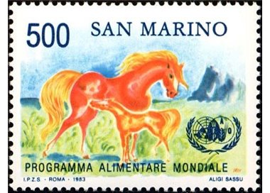 SAN MARINO 1983 World Food Programme MNH**