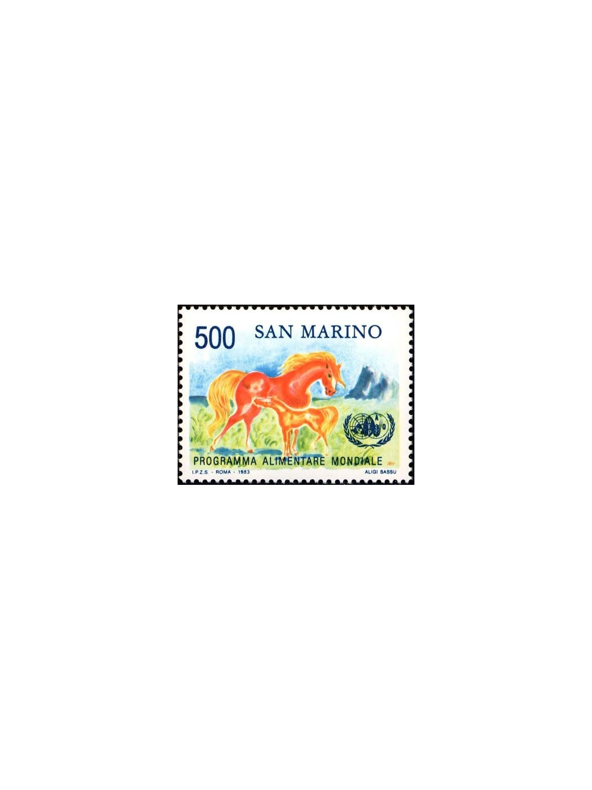 SAN MARINO 1983 World Food Programme MNH**