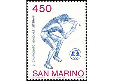 SAN MARINO 1986 Table Tennis MNH**