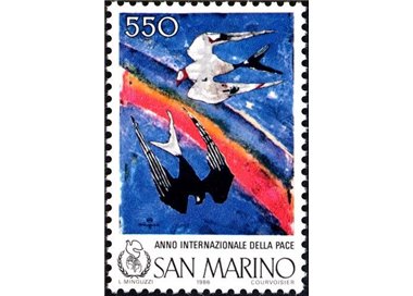 SAN MARINO 1986 Anno della Pace MNH**