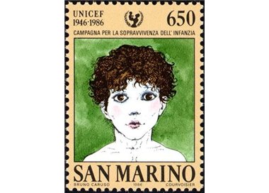 SAN MARINO 1986 UNICEF Anniversary MNH**