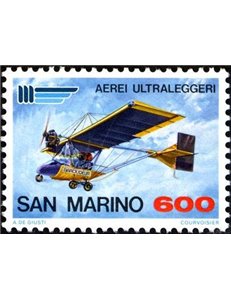 SAN MARINO 1987 Ultralight Aircraft MNH**