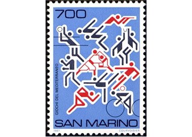SAN MARINO 1987 Giochi del Mediterraneo MNH**