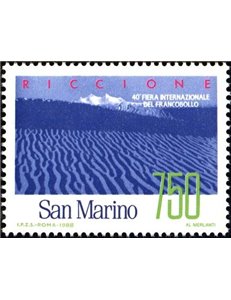 SAN MARINO 1988 Fiera del francobollo MNH**