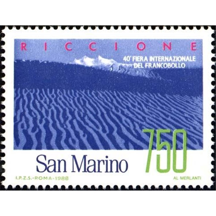 SAN MARINO 1988 Stamp Fair MNH**