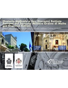 SAN MARINO 2013 Oratory of St. John the Baptist s/s MNH**