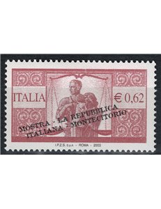 ITALY 2003 Montecitorio philatelic exhibition MNH**