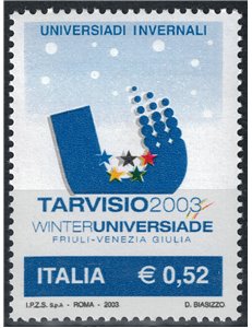 ITALY 2003 Universiade in Tarvisio MNH**
