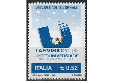 ITALIA 2003 Universiadi di Tarvisio MNH**