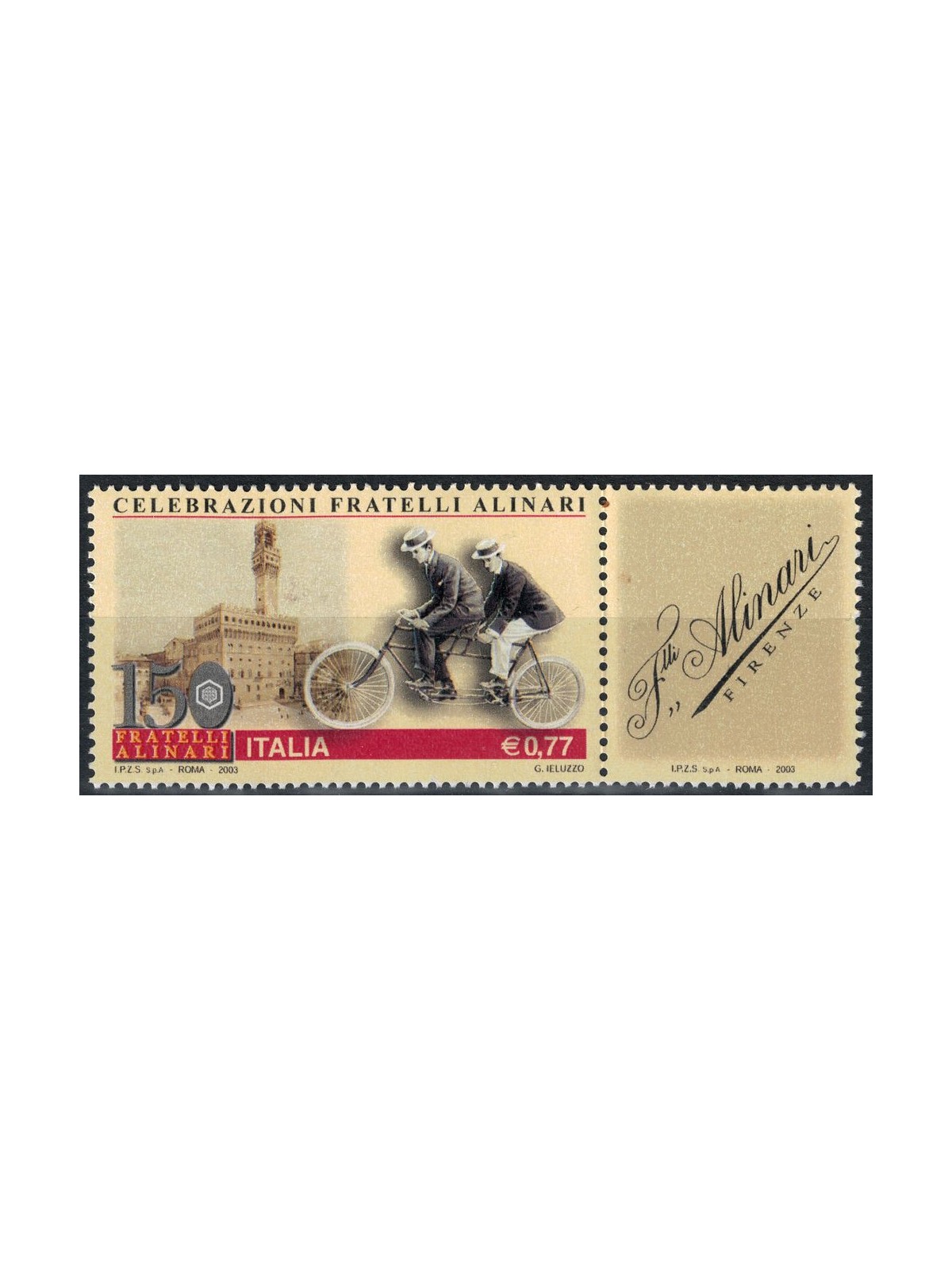 ITALIA 2003 Fratelli Alinari MNH**