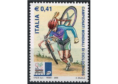 ITALY 2003 Cyclo-cross World Championships MNH**