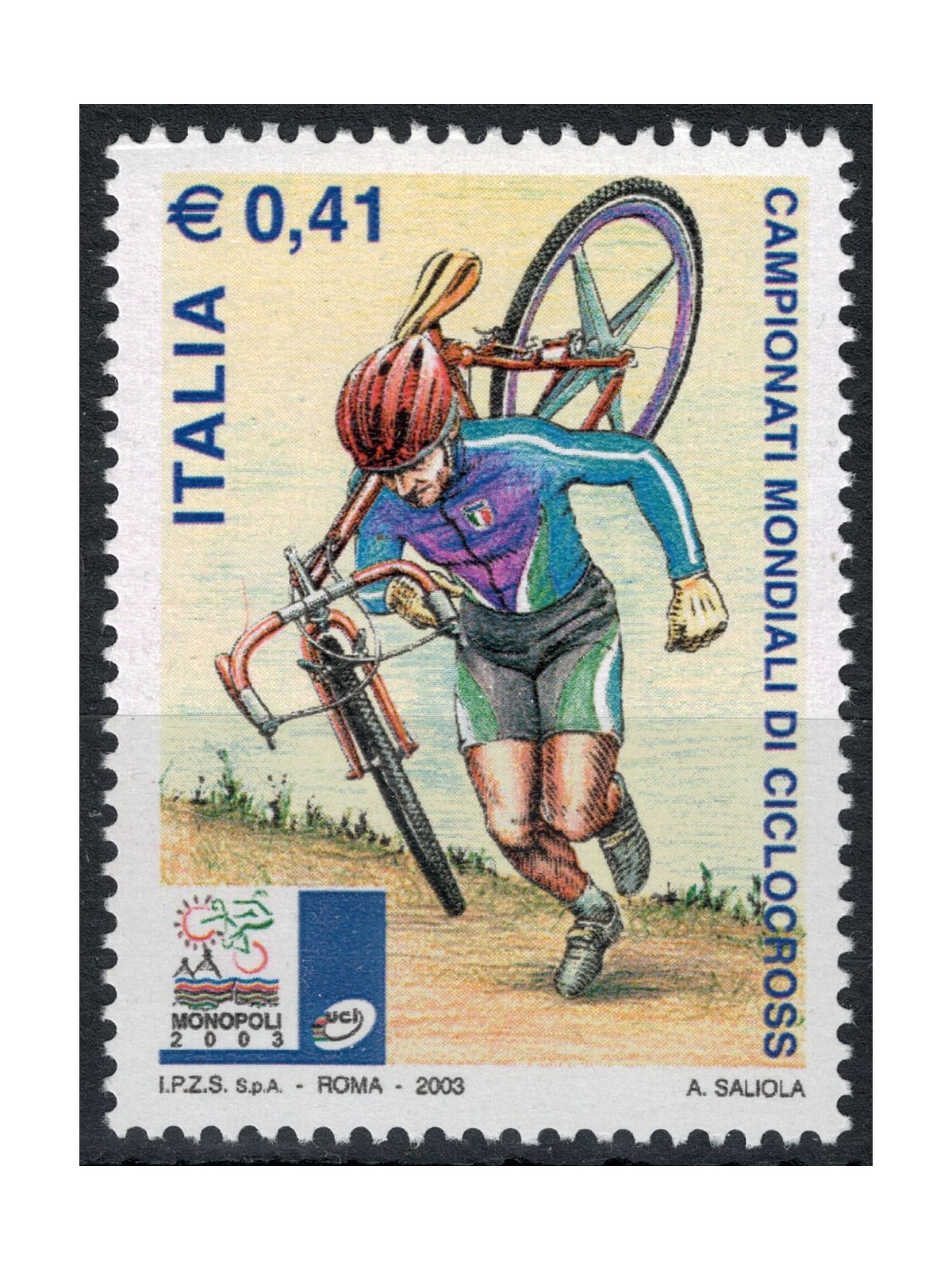 ITALY 2003 Cyclo-cross World Championships MNH**
