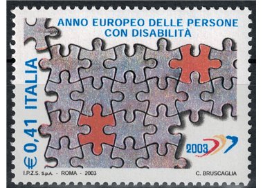 ITALIA 2003 Anno europeo disabili MNH**