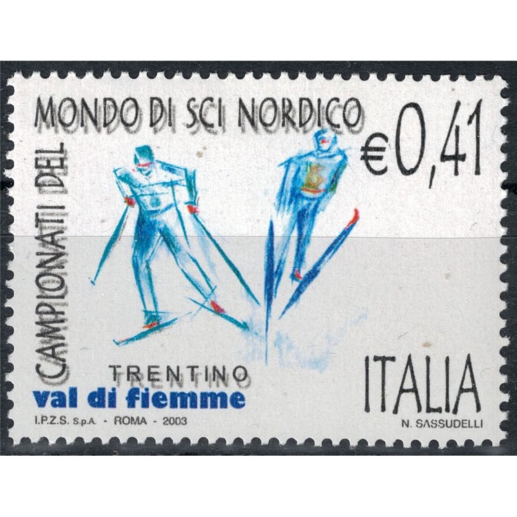 ITALY 2003 Nordic Skiing World Championships MNH**