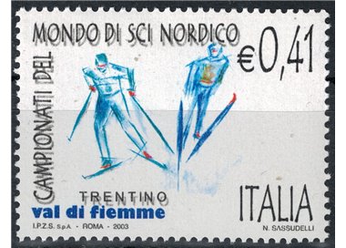 ITALY 2003 Nordic Skiing World Championships MNH**