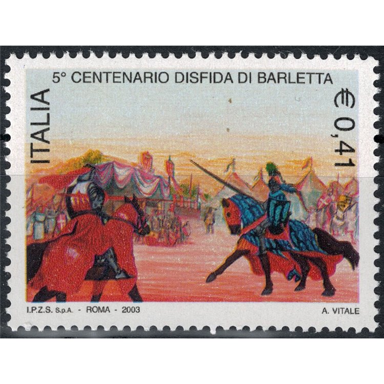 ITALY 2003 Challenge of Barletta MNH**