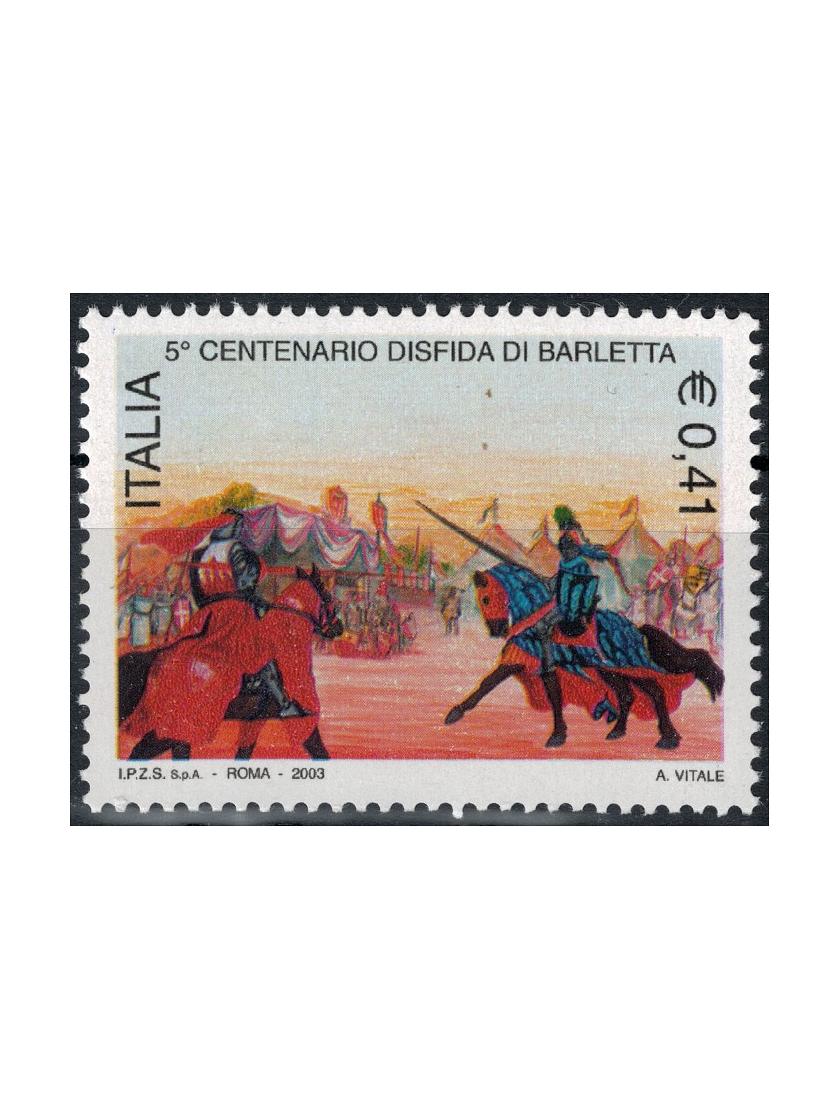 ITALY 2003 Challenge of Barletta MNH**