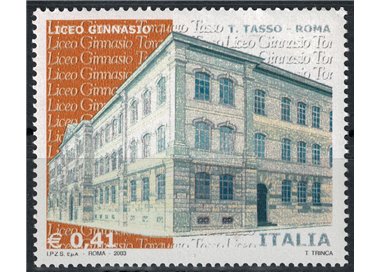 ITALY 2003 Torquato Tasso High School MNH**