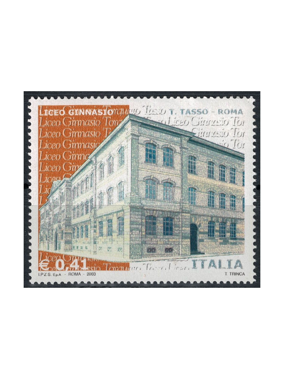 ITALY 2003 Torquato Tasso High School MNH**