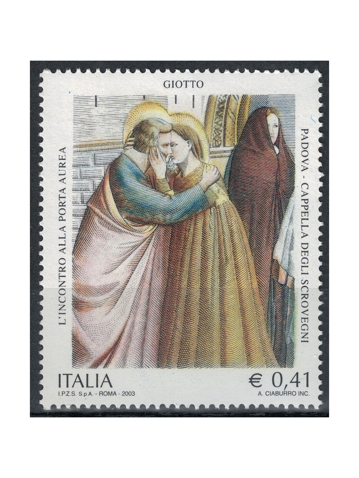 ITALY 2003 Scrovegni Chapel MNH**