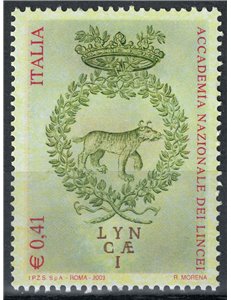 ITALY 2003 Accademia dei Lincei MNH**