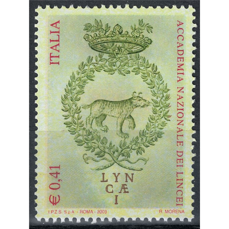 ITALIA 2003 Accademia dei Lincei MNH**