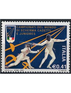 ITALY 2003 World Fencing Championships MNH**