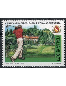 ITALIA 2003 Circolo del golf dell'Acquasanta MNH**