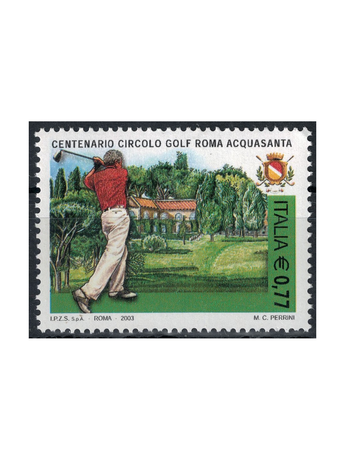 ITALY 2003 Acquasanta Golf Club MNH**