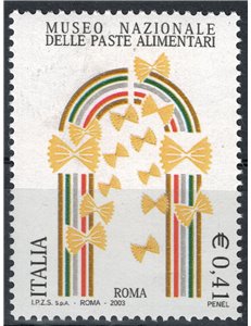 ITALY 2003 Pasta Museum MNH**