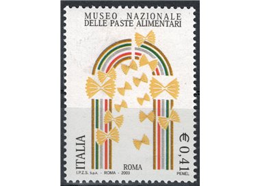 ITALIA 2003 Museo delle paste alimentari MNH**