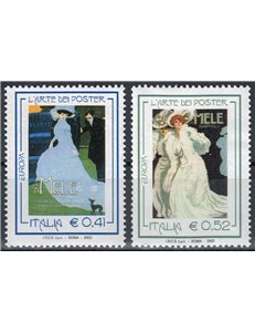 ITALY 2003 Europe 2v MNH**