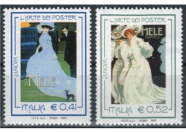 ITALY 2003 Europe 2v MNH**