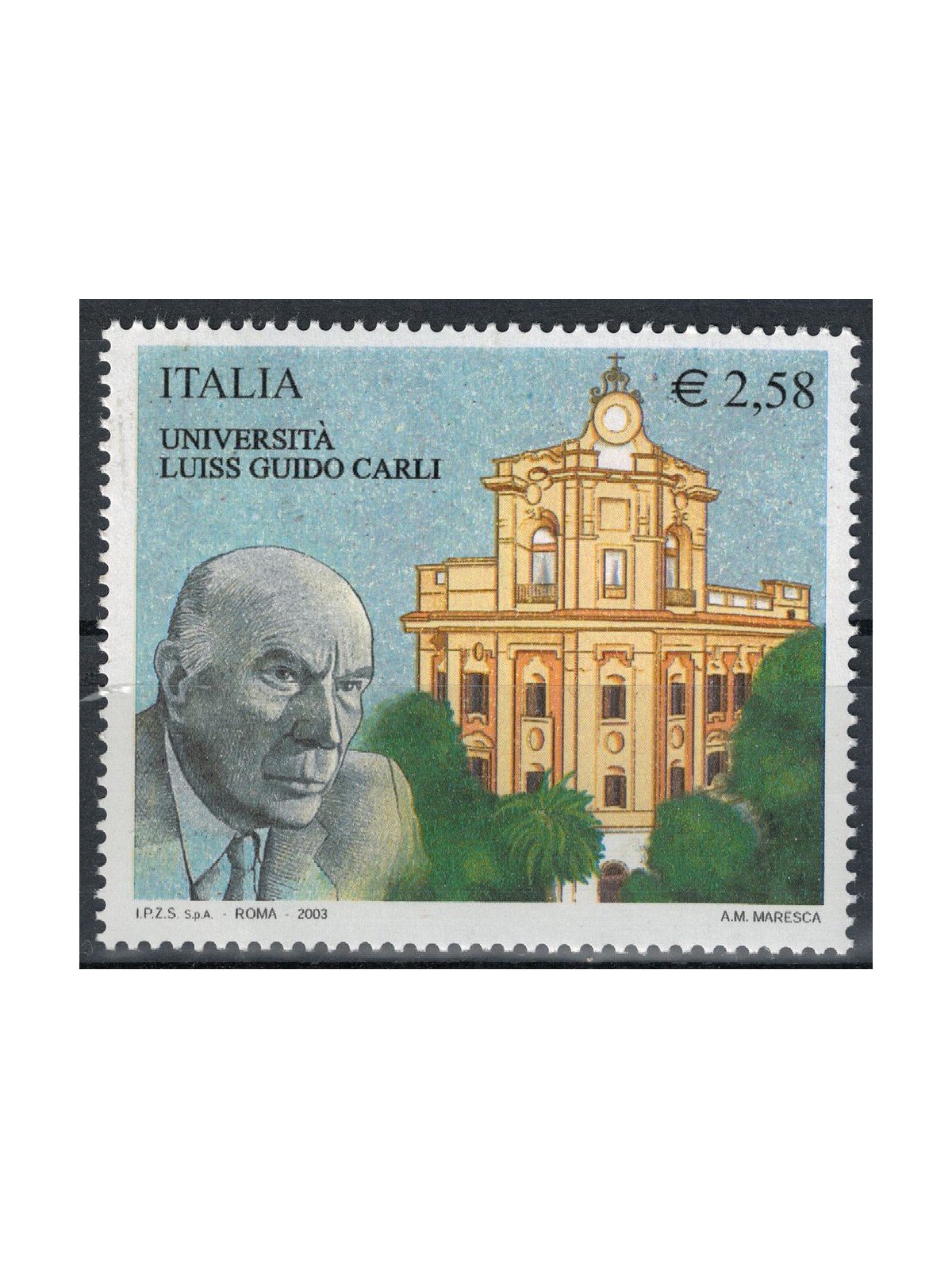 ITALIA 2003 Università Luiss Guido Carli MNH**