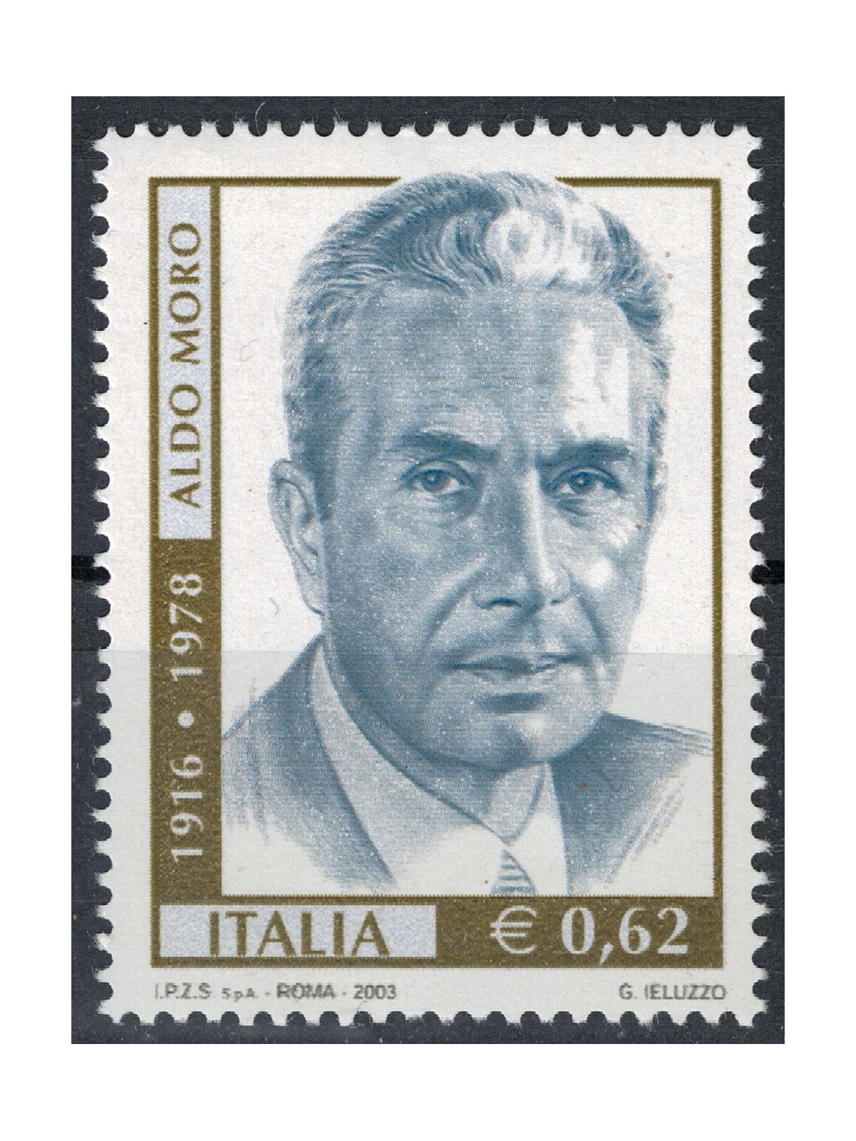 ITALIA 2003 Aldo Moro MNH**