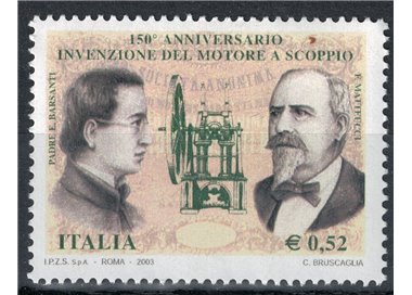 ITALIA 2003 Motore a scoppio MNH**