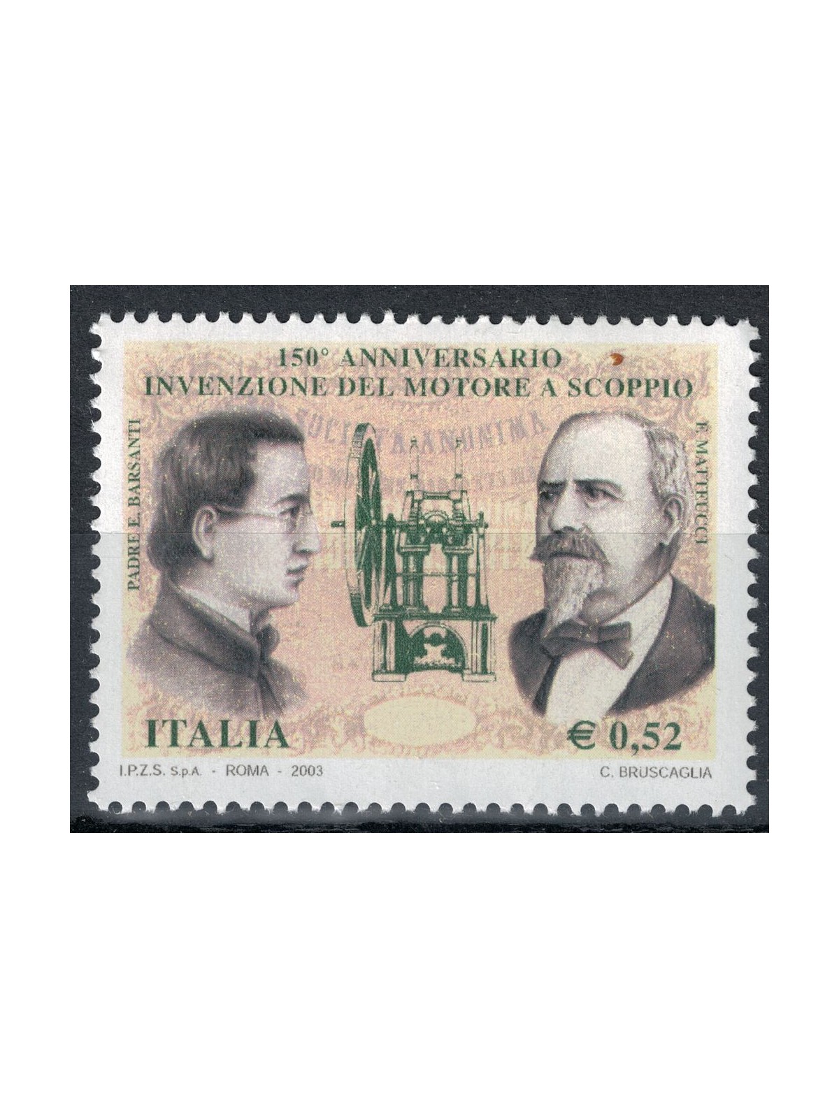 ITALIA 2003 Motore a scoppio MNH**
