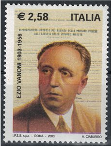 ITALY 2003 Ezio Vanoni MNH**