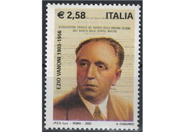 ITALY 2003 Ezio Vanoni MNH**
